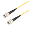 Picture of Fiber Optic Patch Cable, FC/PC Narrow Key to FC/PC Simplex PM (Polarized Maintaining), 1550nm, 2.0mm Loose Tube PVC, 1-Meter