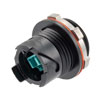 Picture of IP68 ODVA Compatible LC Bulkhead Duplex Adapter, MM, no Dust Cap