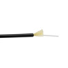 Picture of 1-Meter Interval OM2 MMF 50/125 Simplex Fiber Cable 3.0mm OD Black Tactical Usage