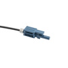 Picture of HFBR-4513 Simplex Connector for 1.0mm POF, Latching, Blue for 2.2mm OD Cable