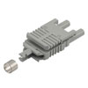 Picture of Versatile Link Gray DUPLEX Latching-Style Connector. For use with 1.0 x 2.2mm POF.