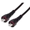 Picture of OM1 62.5/125, IP67 Multimode Fiber Cable, Dual LC / Dual LC, 1.0m