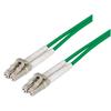 Picture of OM2 50/125, Multimode Fiber Cable, Dual LC / Dual LC, Green 3.0m