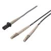 Picture of OM1 62.5/125, Multimode Plenum Fiber Cable MTRJ / Dual LC, 1.0m