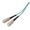 Picture of OM3 50/125, 10 Gig Multimode Fiber Cable, Dual SC / Dual SC, 4.0m