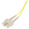 Picture of OM1 62.5/125, Multimode Fiber Cable, Dual SC / Dual SC, Yellow 1.0m
