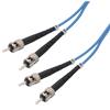 Picture of OM1 62.5/125, Multimode Fiber Cable, Dual ST / Dual ST, Blue 2.0m