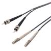 Picture of OM1 62.5/125, Multimode Fiber Cable, Dual ST / Dual LC, 1.0m