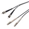 Picture of OM1 62.5/125, Multimode Fiber Cable, Dual ST / Dual LC, 2.0m