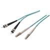 Picture of OM3 50/125, 10 Gig Multimode Fiber Cable, Dual ST / Dual LC, 1.0m