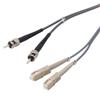Picture of OM1 62.5/125, Multimode Fiber Cable, Dual ST / Dual SC, 1.0m