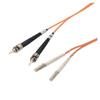 Picture of OM2 50/125, Multimode Fiber Cable, Dual ST / Dual LC, 1.0m