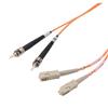 Picture of OM2 50/125, Multimode Fiber Cable, Dual ST / Dual SC, 1.0m