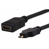 Picture of HDMI A Female to HDMI D Male Dongle Cable