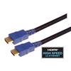 Picture of High Speed HDMI  Cable with Ethernet, Male/ Male, Blue Overmold 1.0 M