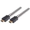 Picture of Metal Armored HDMI   Cable with Ethernet, Male/Male 0.5M