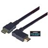 Picture of High Speed HDMI  Cable with Ethernet, Male/ Right Angle Male, Right Exit 3.0 M