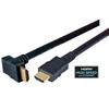 Picture of High Speed HDMI  Cable with Ethernet, Male/ Right Angle Male, Bottom Exit 3.0 m