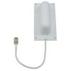 Picture of 2.4 GHz 5 dBi Patch Wide Angle Antenna 4-ft RP SMA Plug Connector