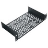 Picture of Half-Rack 1 Space Universal Multi Shelf, 5.5" Deep, Black