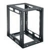 Picture of 8 Space (14") Half Rack Frame Rack, 10" Panel Width, 14" Deep, Passive Top & Open Bottom