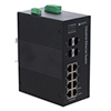Picture of IES-Series 12 Port Industrial Ethernet Switch 8x RJ45 10/100/1000TX 4x SFP 1000FX