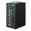 Picture of Industrial 8-Port 10/100/1000T 802.3at PoE + 2-Port 100/1000X SFP + 2-Port 10G SFP+ Managed Switch
