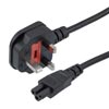 Picture of BS 1363 Type G to C5 International Power Cord - 2.5 Amp - 2M