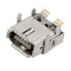 Picture of IX Industrial Jack, 10gig, A Key for Ethernet Communications, Horizontal Orientation, PCB Style