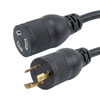 Picture of L5-20P - L5-20R Lck Power Cord, 20A, 125V, 3 FT