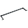 Picture of 19" Rackmount Lacer Bar 'L' Shaped, 4" Offset, Pkg/10