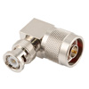 Picture of Coaxial Right Angle Adapter, N Male / BNC Male