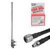 Picture of Helium Miner PRO Antenna Upgrade Kit, 8dBi 900MHz Omni w/ N Male to RP-SMA Male, 10ft Low Loss 400 Cable