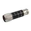 Picture of 2W/5 dB RF Fixed Attenuator, N Male to N Female Brass Nickel Body Up to 3 GHz