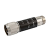 Picture of 2W/8 dB RF Fixed Attenuator, N Male to N Female Brass Nickel Body Up to 3 GHz