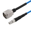Picture of N Male to SMA Male Cable Using 402SS Series Coax with Heavy Duty Boot, 1.5 ft
