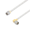 Picture of SMA Male to SMA Male Right Angle Cable Assembly using LC141TB Coax, 6 FT