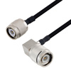 Picture of TNC Male to TNC Male Right Angle Cable Assembly using LC141TBJ Coax, 10 FT