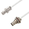 Picture of BNC Female to BNC Female Bulkhead Cable Assembly using LC085TB Coax, 2 FT