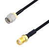 Picture of SMA Male to SMA Female Cable Assembly using LC085TBJ Coax, 1 FT