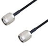 Picture of TNC Male to TNC Male Cable Assembly using LC085TBJ Coax, 1 FT