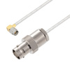 Picture of BNC Female to SMA Male Right Angle Cable Assembly using LC141TB Coax, 6 FT