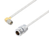 Picture of N Female to SMA Male Right Angle Cable Assembly using LC141TB Coax, 1.5 FT