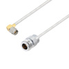 Picture of N Female to SMA Male Right Angle Cable Assembly using LC141TB Coax, 2 FT