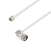 Picture of SMA Male to TNC Male Right Angle Cable Assembly using LC141TB Coax, 1.5 FT