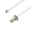 Picture of SMA Male to TNC Female Bulkhead Cable Assembly using LC141TB Coax, 1.5 FT