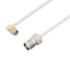 Picture of SMA Male Right Angle to TNC Female Cable Assembly using LC141TB Coax, 5 FT
