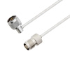 Picture of N Male Right Angle to TNC Female Cable Assembly using LC141TB Coax, 1.5 FT