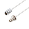 Picture of N Female to TNC Female Bulkhead Cable Assembly using LC141TB Coax, 1.5 FT