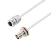 Picture of N Female to TNC Female Bulkhead Cable Assembly using LC141TB Coax, 4 FT